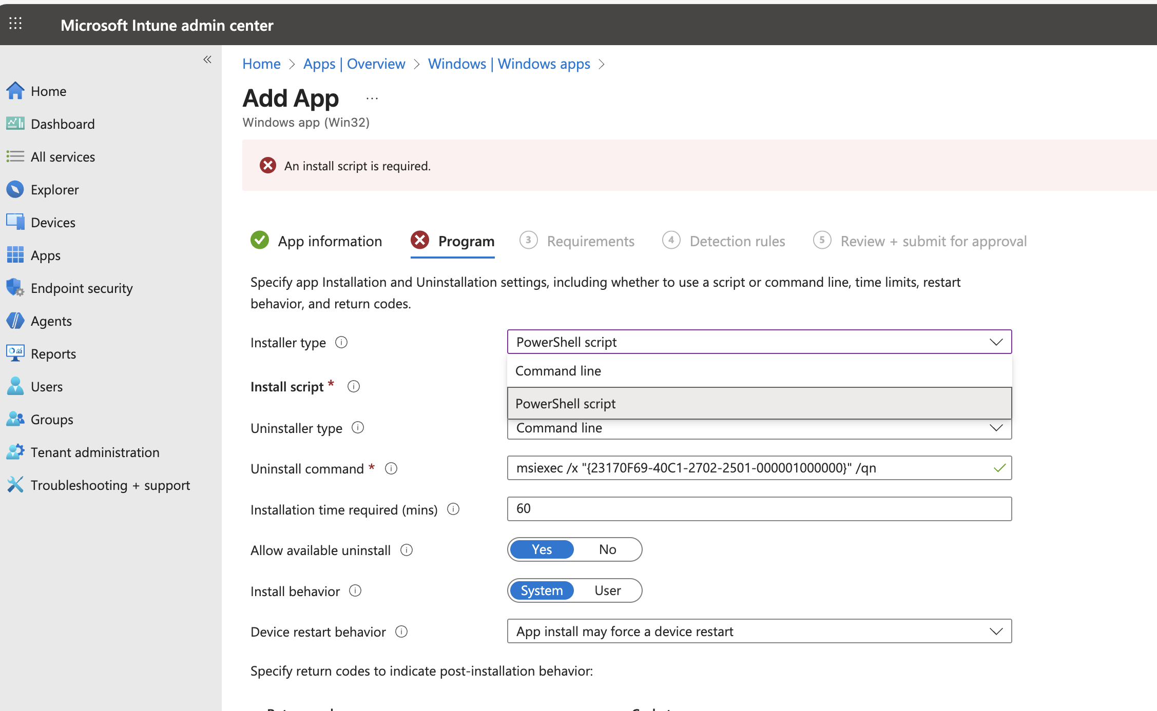 Nouveautés : Utilisation de script Powershell lors de la création d'une ...